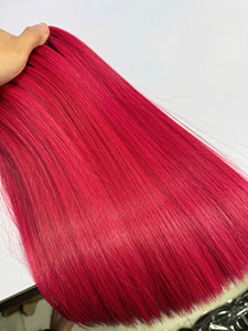 Extensiones de Cabello Humano Remy Vietnamita AZURA HAIR, Doble Trama a Máquina, Sin Químicos, Todos los Colores Disponibles, Paquete de 100gr, Accesorio para Tejido de Cabello - Product Image 1