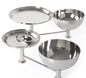 Juego de Tazones de Servicio Portátiles de Metal de Primera Calidad, Desechables, para Servir Dátiles, Frutos Secos, Chocolates, Bodas, Modernos, de Lujo, Multiusos - Product Image 5