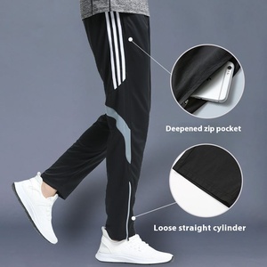 Pantalones Deportivos Casuales para Hombre, Ligeros, de Secado Rápido, Transpirables, con Cintura Elástica, para Entrenamiento y Fitness - Product Image 3