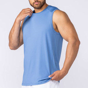 Camiseta Deportiva para Hombre, Conjunto de Fitness, Fabricante de Camisetas sin Mangas, Ropa Deportiva Elástica Ajustada para Fisicoculturismo, Jersey de Yoga Vintage - Product Image 2