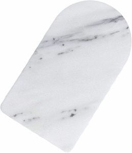 Élégant plateau de salle de bain en marbre blanc naturel parfum soin de la peau savon maquillage stockage décoratif vanité organisateur pour usage domestique - Product Image 1