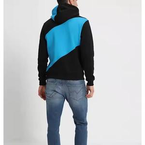 Logo personnalisé hiver hommes 100% coton sweats à capuche rue porte pull surdimensionné blanc uni sweats numérique solide motif - Product Image 3