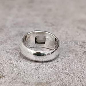 Wholesale <b>Men</b> <b>Ring</b> New Arrival Natural Rainbow Moonstone Gemstone June Birthstone Father's Day Jewelry 925 Sterling Silver <b>Ring</b> - Product Image 6
