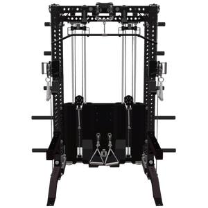 Rack de Potencia Multifuncional con Polea de Cable Integrada para Gimnasio - Product Image 2