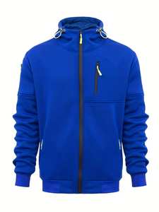 Sudadera con capucha de gran tamaño para hombre de algodón 100% de alta calidad - Product Image 2