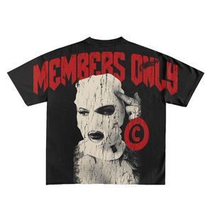 Camiseta de microfibra con cuello redondo y corto con serigrafía personalizada, Camiseta lisa de algodón 100% en blanco para hombre, camiseta personalizada de algodón 100% para hombre - Product Image 3