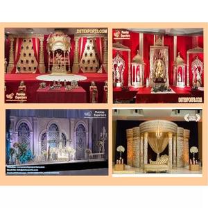 La forma más bonita de decorar tu escenario de boda, ventanas de fibra fabricadas por DST, decoración para eventos de boda - Product Image 1