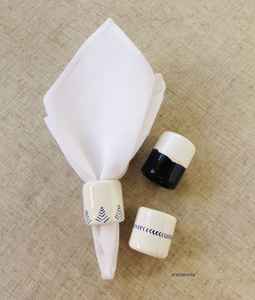 Anneaux de serviette Offre Spéciale pendentif décor de mariage élégant - Product Image 6