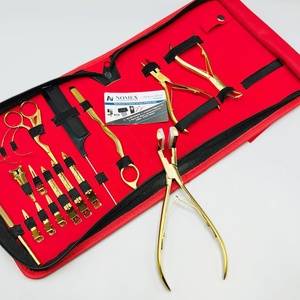 ชุดเครื่องมือต่อผมสแตนเลสเกรดการผ่าตัดมัลติฟังก์ชั่นพรีเมียมชุดเครื่องมือต่อผมรวมทั้งเทปคีมหนีบผมสำหรับนักเรียน - Product Image 4