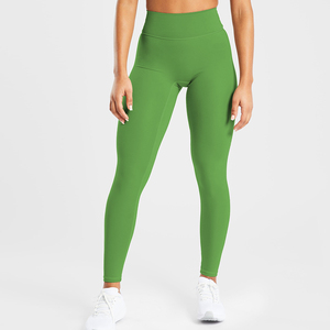 Mallas de gimnasio de cintura alta para mujer, nuevos pantalones de Yoga sin costuras para entrenamiento físico, XL, atléticos, Spandex, Scrunch, Push, correr, bolsillos de Yoga - Product Image 2