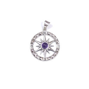 Colgante de piedras preciosas artesanal elaborado en plata de ley y joyería de plata 925 - Product Image 3