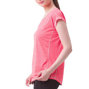 Vente chaude prix de gros Polyester femmes lourdes t-shirts | Nouveau t-shirt uni pour femmes | t-shirt en polyester - Product Image 2