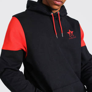 Sudaderas con capucha de invierno para hombre, algodón transpirable mezclado con poliéster, precio al por mayor, cuello con capucha y bolsillo - Product Image 3