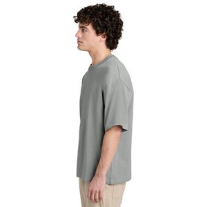 Camiseta Gris Extra Grande Personalizada para Hombre, 100% Algodón, Hombros Caídos, Camiseta Lisa para Impresión de Logotipo Personalizado, Impresión en Pantalla, DTG, OEM - Product Image 5