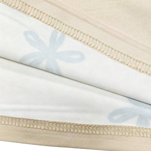 Haut tricoté à manches longues pour femme, imprimé floral, col rond, décontracté, confortable, pour usage quotidien, printemps-automne, vêtement tendance - Product Image 5