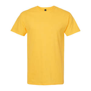 T-shirt da uomo in cotone 100% pesante 180gsm tinta unita girocollo manica corta morbida struttura tubolare stile Casual 165gsm - Product Image 3