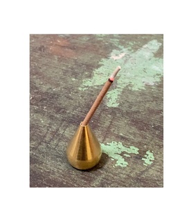 Brass <b>Incense</b> <b>Holder</b> Round <b>Stick</b> Burner <b>Incense</b> Gold Brass 1 Holes <b>Incense</b> <b>Holder</b> <b>for</b> Handmade Polished - Product Image 6