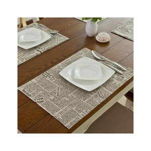 Tapis de table brodés floraux marguerite rose 13x18 pouces 100% coton gaufré certifié GOTS 200 GSM OEM Option personnalisée inde - Product Image 4