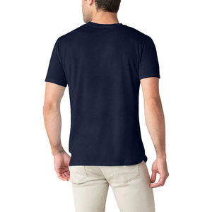 100% coton, T-shirt pour homme, coupe ample, imprimé de haute qualité 100% coton broderie vierge T-shirt lourd prix bas - Product Image 4