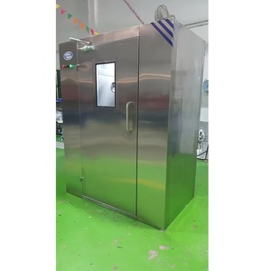 Unidad de ducha de aire de sala limpia industrial de la mejor calidad para entrada de ambiente controlado con parada de emergencia disponible al mejor precio - Product Image 1