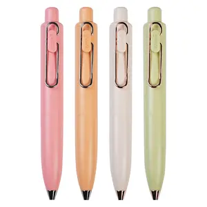 Ballpoint Pen Pocket Low Center of Gravity Ball Pen Rose Gold Fat Pen 0.5mm 0.38mm Student Stationery Office uni-ball One P