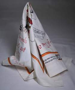 Serviette de cuisine carrée 100 % coton biologique hypoallergénique jetable à séchage rapide, écologique, motif floral imprimé, pour le lavage des mains - Product Image 3