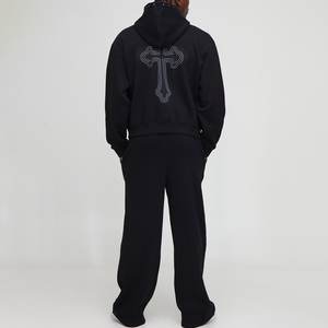 ชุดวอร์มสำหรับผู้ชายชุดวอร์มอินเทรนด์ระบายอากาศได้ดีปักโลโก้ตามสั่งสำหรับฤดูหนาว - Product Image 6