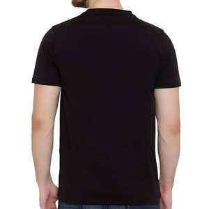 Camisetas de algodón 100% de alta calidad para hombre, camisetas informales en blanco de gran tamaño con cuello redondo, estampado Digital de Color sólido de verano claro - Product Image 5