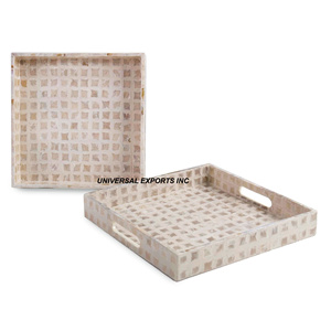 Plateau de service en bois avec couvercle en verre Plateau de chocolat fait main de qualité supérieure Plateau de chocolat de créateur le plus vendu - Product Image 4