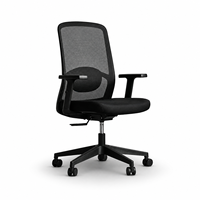 Chaise de bureau moderne de luxe ergonomique et confortable avec accoudoirs réglables, hauteur réglable, pivotante, en métal et en maille