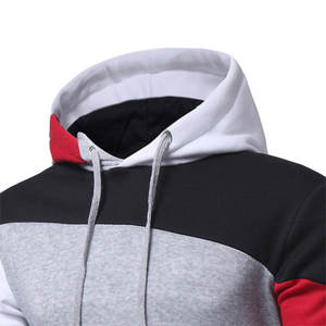 Vente en gros 100% coton hommes sweats à capuche meilleure qualité avec nouveau design automne basiques coton mélangé sweats à capuche - Product Image 6