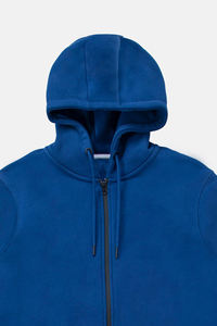 Nouveaux sweats à capuche personnalisés poids lourd 100% coton avec fermeture éclair OEM mode haute qualité logo personnalisé manches longues pour hommes - Product Image 3