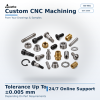 Service de fraisage CNC sur mesure à 3, 4 et 5 axes, pièces de précision en aluminium et acier inoxydable, fabricant OEM ODM