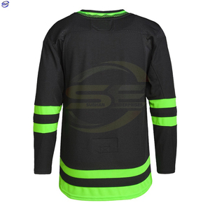 Uniforme de hockey personnalisé sublimé équipe de jeunes sweat à capuche de hockey sur glace 100% polyester vêtements de hockey sur glace broderie de numéro d'uniforme d'équipe - Product Image 1
