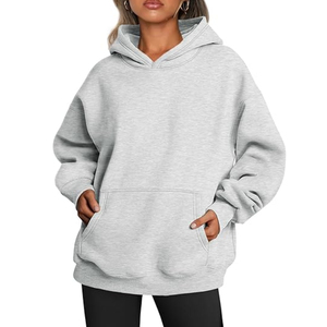 Sudaderas con capucha de gran tamaño para mujer, sudaderas de lana para venta al por mayor, moda de otoño 2025, suéteres, ropa de invierno - Product Image 1