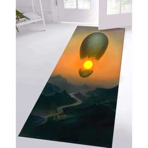 Tapis imprimé : reproduction de Vladimir Kush, style moderne et surréaliste, décoration pour salle de bain, tapis doux non tissé - Product Image 5