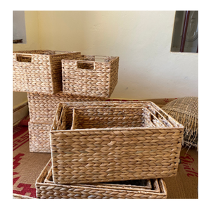 Cesta de Jacinto de Agua para Almacenamiento y Exhibición, Artículo Popular de Exportación con Cotización Atractiva - Product Image 1