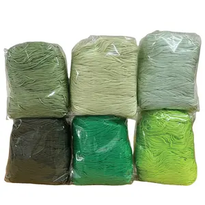 Ручной вязаный мешок для макраме, фабричная вязаная полая веревка 2 мм-3 мм, плоский шнур для производства ткани