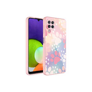 Coque en époxy JoieCreatif pour Samsung Galaxy M22 5G, modèle avec protection de l'appareil photo, motif en silicone rigide, étui de téléphone portable Motorola - Product Image 1