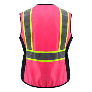 Haute visibilité ANSI classe 1 uniforme industriel vêtements de travail Logo personnalisé gilet de sécurité poches réfléchissantes étanche LED Flash pour - Product Image 3