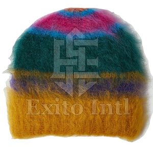 Gorros de Lana Personalizados con Nuevo Diseño, 100% Algodón, Suaves para Uso Diario, con Patrón de Calavera, Transpirables, Impermeables, para Invierno y Otoño, MOQ Bajo - Product Image 1