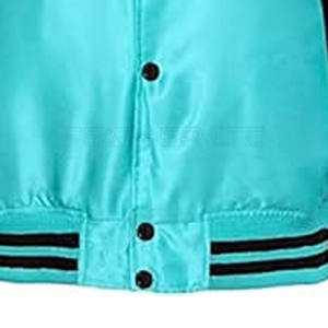 OEM de alta calidad del equipo deportivo chaqueta de satén Letterman Super Unisex chaqueta de satén por encargo Letterman chaquetas para la venta - Product Image 6