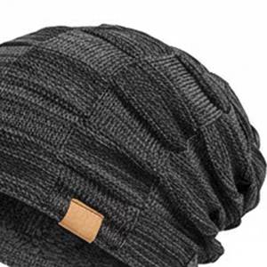 New Arrivals Custom Logo Design <b>Black</b> <b>Men's</b> Beanies For Winter Streetwear Beanie <b>Caps</b> <b>Mens</b> Friendly Wear Knitted Style jacquard - Product Image 3