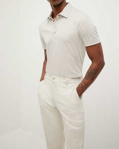 เสื้อโปโลสำหรับผู้ชายแบบปรับแต่งได้ปรับแต่งได้ผ้า100% คุณภาพพรีเมี่ยมผ้าฝ้ายนุ่มใส่สบายระบายอากาศได้ดีเข้ารูปพอดีกับรอยผ่าที่สมบูรณ์แบบ - Product Image 1