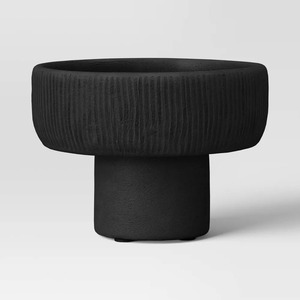 Cuenco de madera hecho a mano con rayas horizontales para cocina, frutas, decoración del hogar y ocasiones de fiesta - Product Image 6