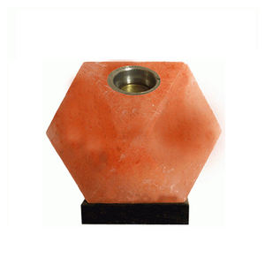 Bougeoir de brûleur à mazout de sel de l'Himalaya personnalisé de qualité supérieure du fabricant OEM grossiste Style Love du Pakistan - Product Image 2