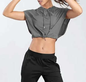 Tops de yoga sans manches pour l'entraînement, débardeur de sport pour femmes, haut de sport personnalisé pour l'exercice et la course à pied - Product Image 2