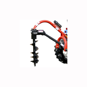 PTO driven <b>digger</b> attachment for tractor <b>post</b> <b>hole</b> drilling soil excavation durable auger and easy operation system - Product Image 4