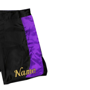 Pantalones Cortos de MMA Sublimados Personalizados OEM para Hombre, de Secado Rápido, Transpirables, Ecológicos, Impermeables, de Poliéster/Algodón, Cintura Media con Cordón Ajustable - Product Image 2