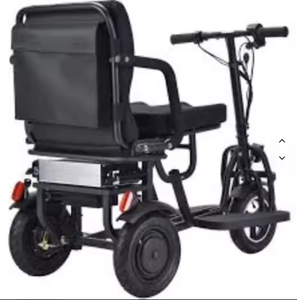 Best Lasting 48v 700w Dual Motor Folding Electric Trike Durable 42x22x33 Inch Lithium Battery <b>Powered</b> Pedicab MT-FOLD-TRK-700 - Product Image 1